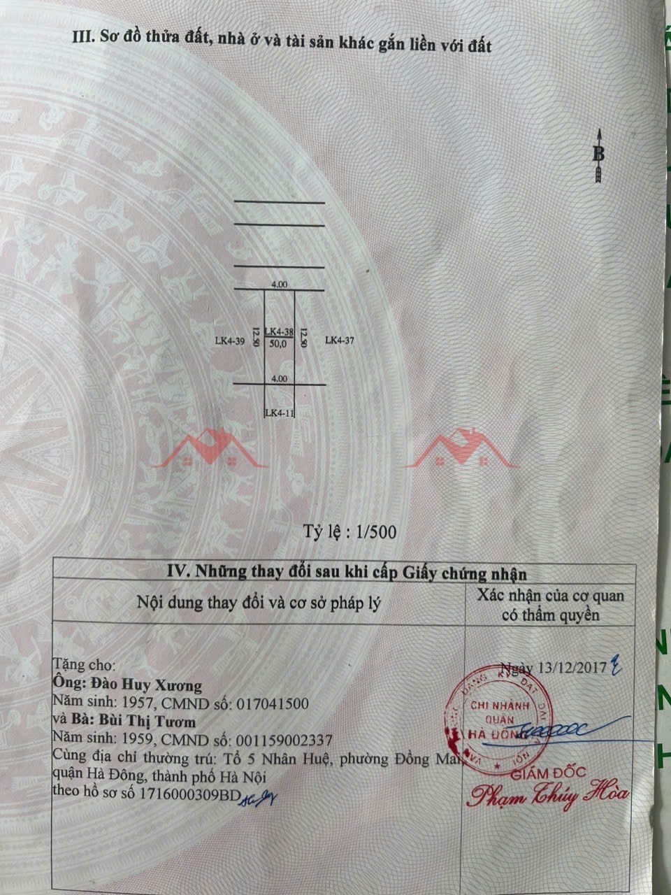 CHÍNH CHỦ BÁN LÔ ĐẤT 50M DỊCH VỤ ĐỒNG MAI-HÀ ĐÔNG-HÀ NỘI - Ảnh 1