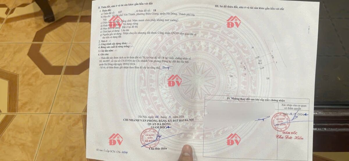 CHÍNH CHỦ BÁN LÔ ĐẤT 59M TẠI BIÊN GIANG-HÀ ĐÔNG-HÀ NỘI - Ảnh 3