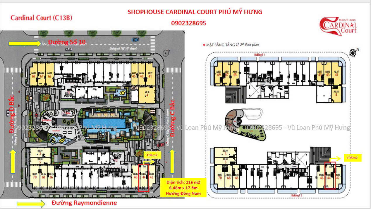 Bán Shophouse khối đế tại dự án Cardinal Court Phú Mỹ Hưng - Ảnh chính