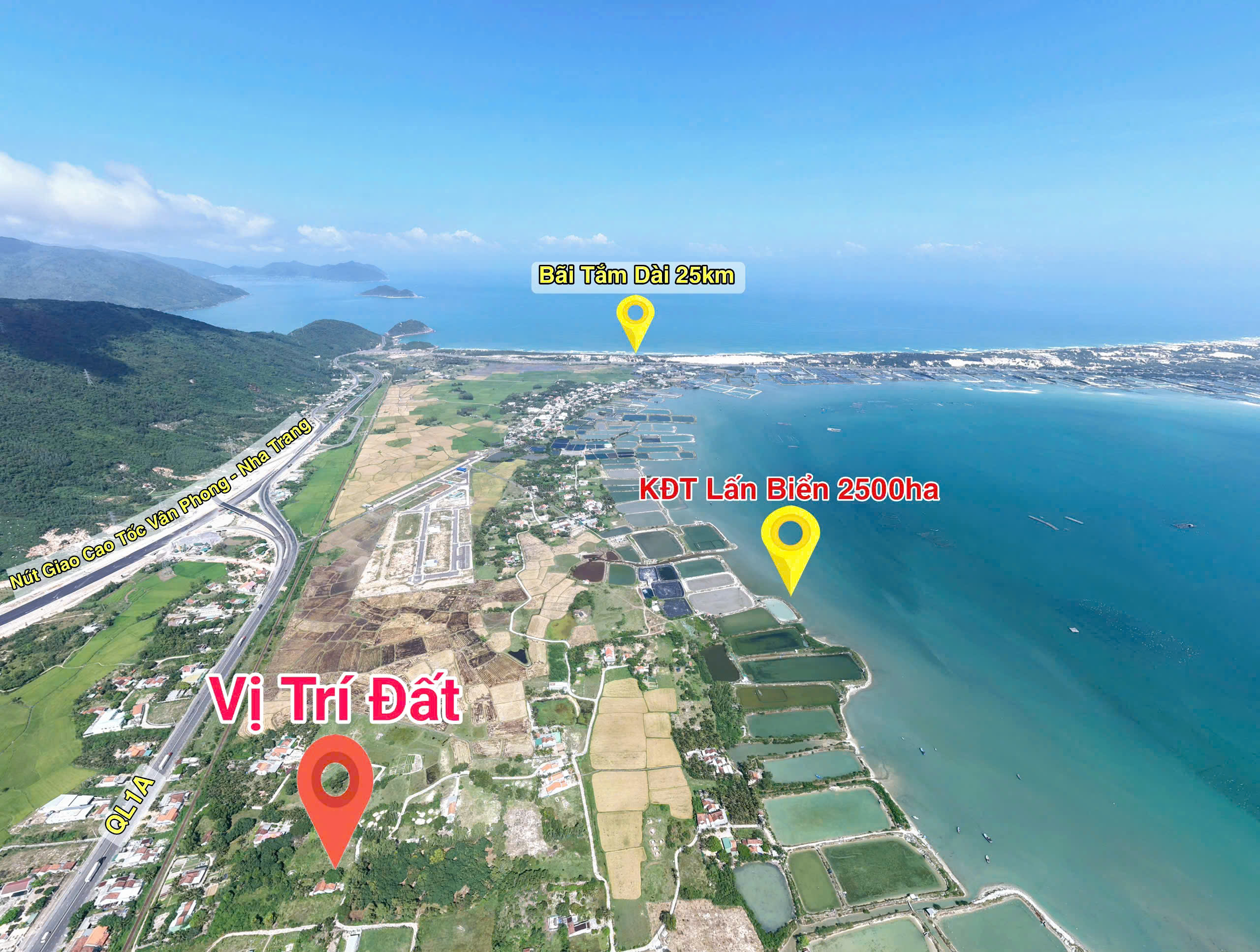🔥 CƠ HỘI SỞ HỮU ĐẤT BIỂN ĐẸP TẠI KKT VÂN PHONG – ĐÓN ĐẦU TIỀM NĂNG PHÁT TRIỂN! 🔥 - Ảnh chính