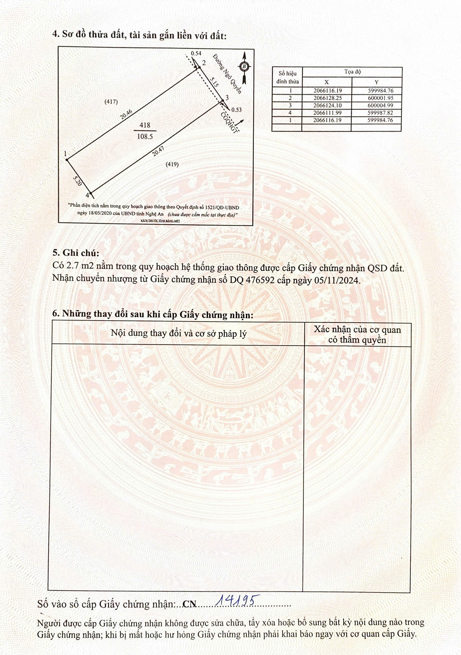 Bán cặp lô MT kinh doanh ngô quyền sát Nguyễn gia Thiều phường Hưng Dũng 0362367607 - Ảnh 1
