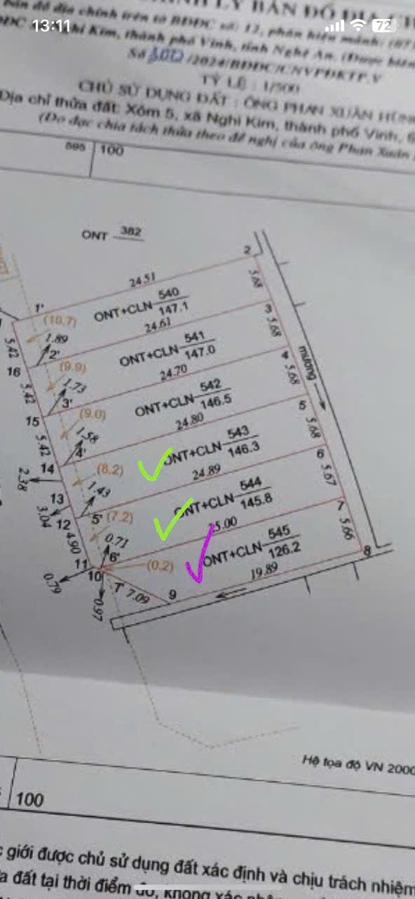 Đất Nghi Kim Mặt Đường Cao Huy Tuân Sát Uỷ Ban. Trường Học 150m LH:0362367607 - Ảnh 4