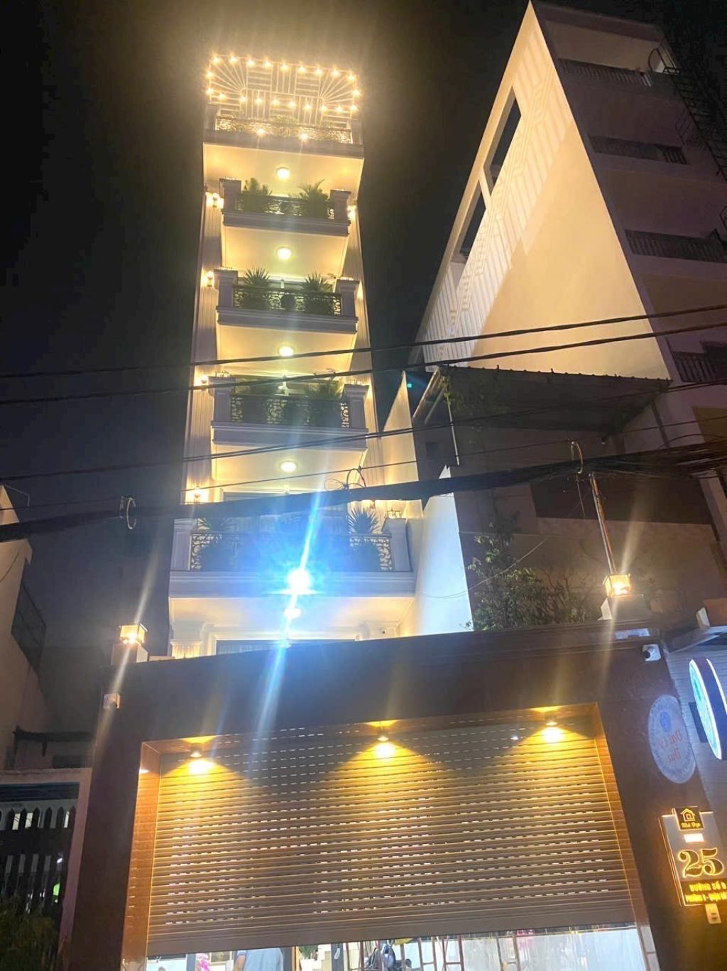 Siêu Phẩm nhà 7 Tầng có thang máy, Mặt Tiền KD Quận Gò Vấp, Full nội thất cao cấp. - Ảnh chính