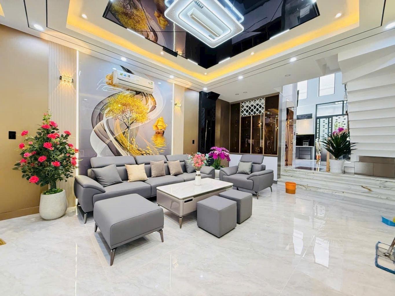 Siêu Phẩm nhà 7 Tầng có thang máy, Mặt Tiền KD Quận Gò Vấp, Full nội thất cao cấp. - Ảnh 1