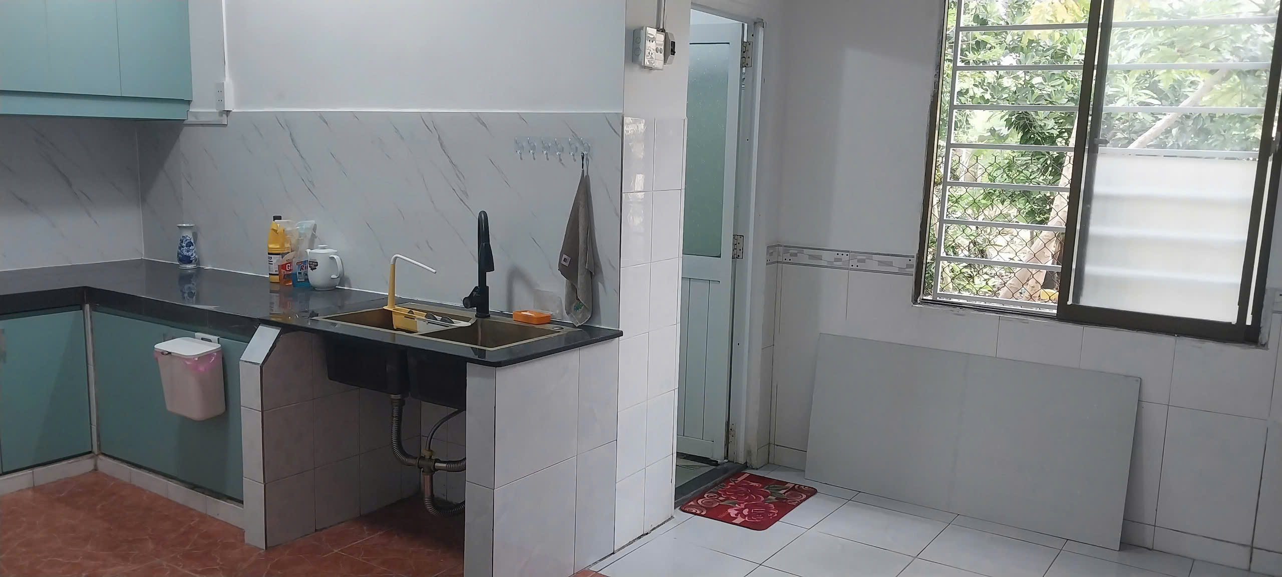 ♥ Kiệt 3m Mẹ Nhu 115m2, ngang 5.5m, vuông, C4 gác lửng sạch, 3PN, sân rộng, luồn thoáng, mát cả - Ảnh 4