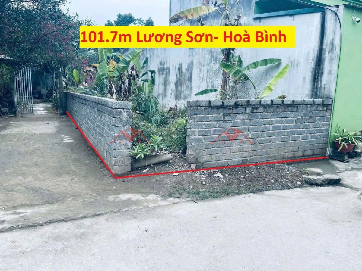 CHÍNH CHỦ BÁN LÔ ĐẤT 101,7M TẠI LƯƠNG SƠN-HÒA BÌNH - Ảnh chính