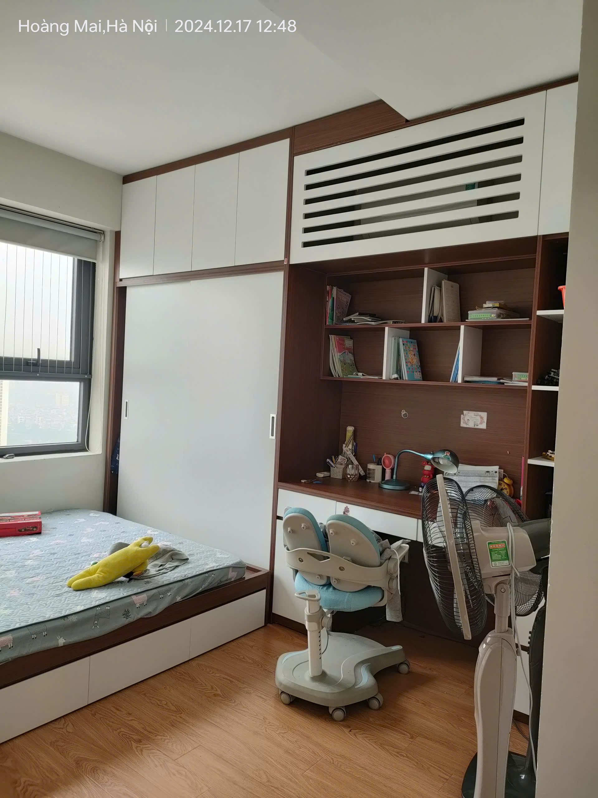 Bán gấp giá rẻ CC Đền Lừ 58m, tầng 8, mặt tiền 10m, 3.88 tỷ Hoàng Mai. - Ảnh 1
