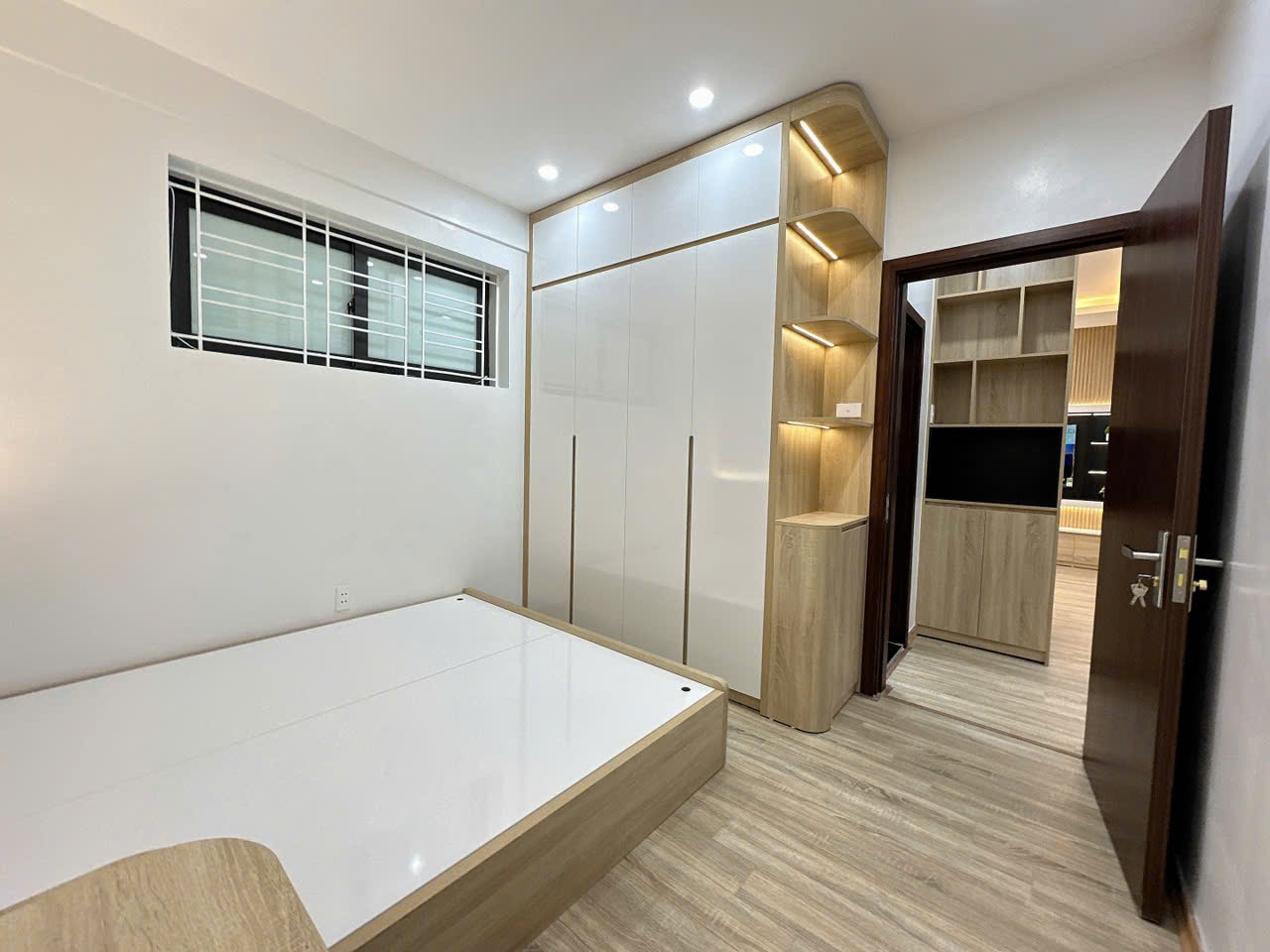 Linh Đàm - Hoàng Mai - căn hộ chung cư sổ đỏ 76m2 - 3 ngủ View thoáng - tòa nhà mới - Full nội thấy - Ảnh 4