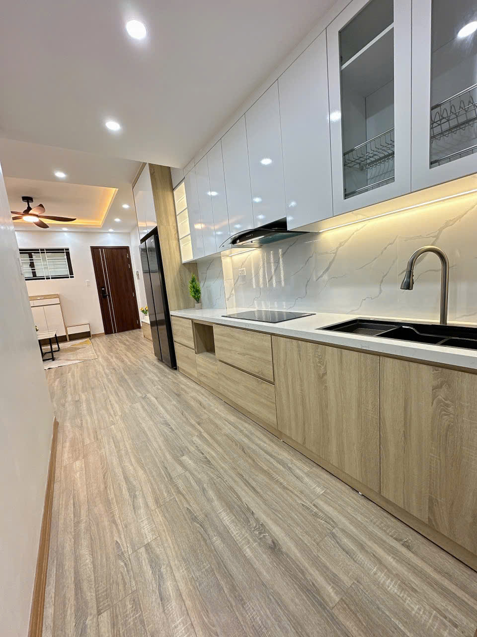Linh Đàm - Hoàng Mai - căn hộ chung cư sổ đỏ 76m2 - 3 ngủ View thoáng - tòa nhà mới - Full nội thấy - Ảnh 2