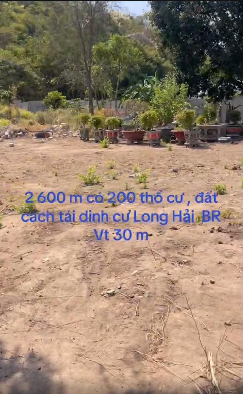 Chính chủ cần bán đất tại : tái định cư Long Hải - Huyện Long Đất -Tỉnh Bà Rịa - Vũng Tàu - Ảnh chính
