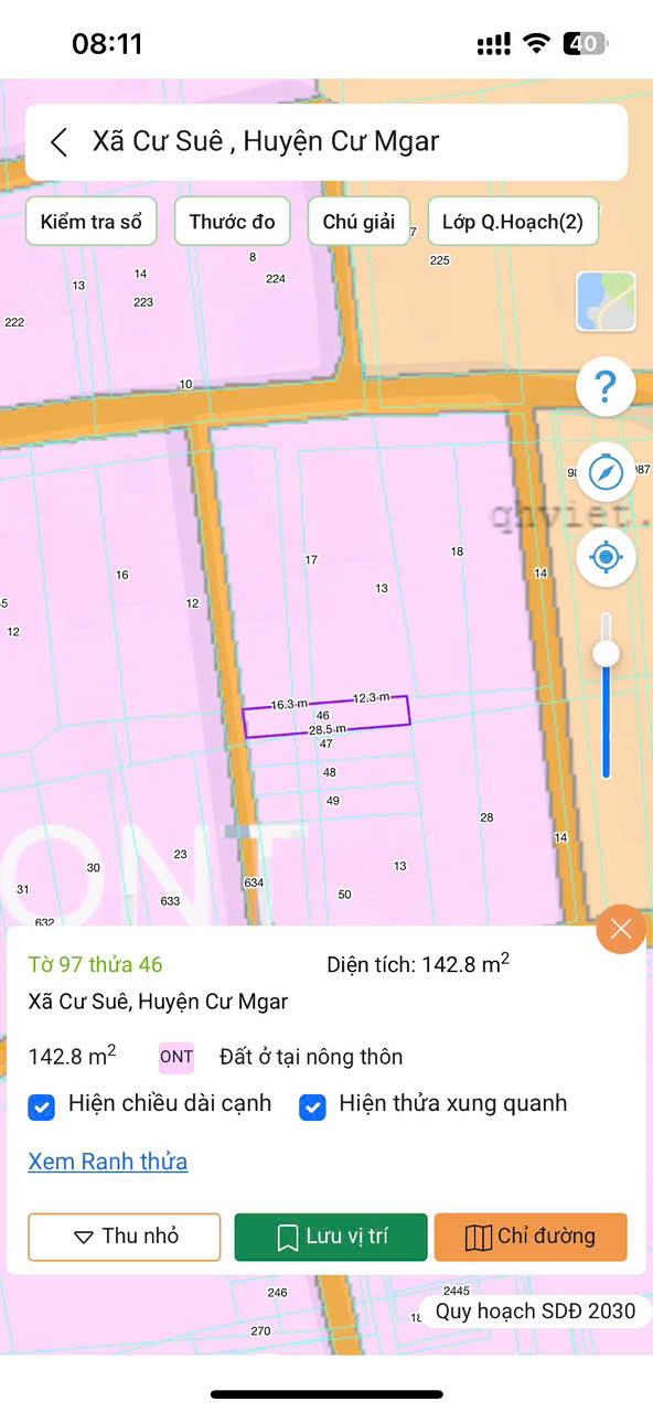 Đất hẻm Tỉnh Lộ 8 khu HimLam gần KCN Tân An - 5 x 28m - giá 999 triệu - Ảnh 3