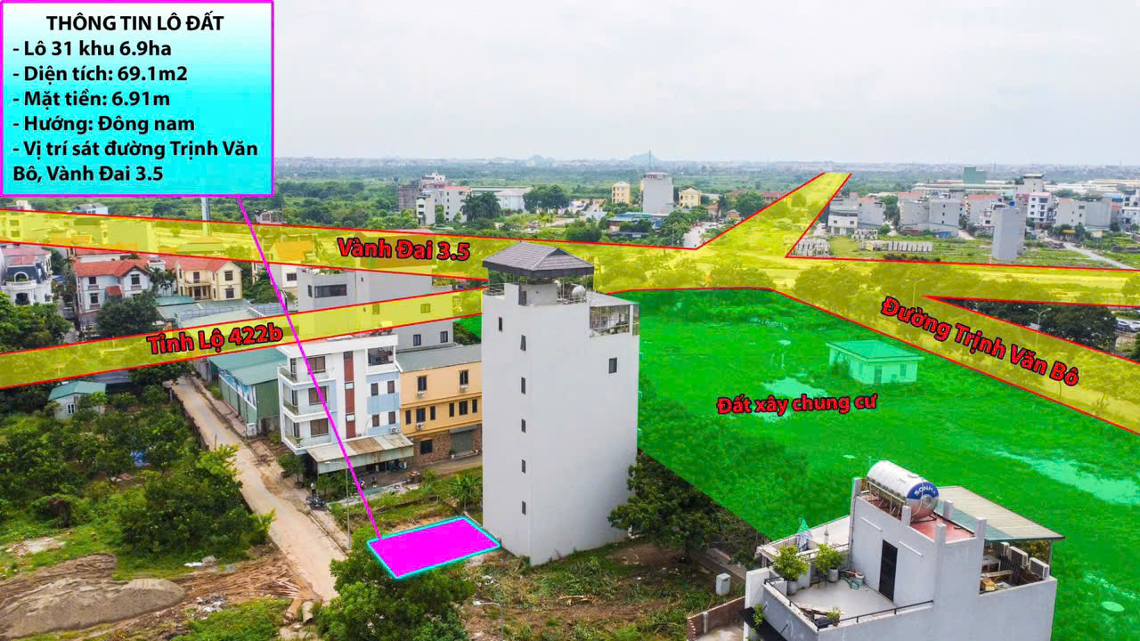 BÁN LÔ ĐẤT DỊCH VỤ KHU VÂN CANH – HOÀI ĐỨC, VỊ TRÍ ĐẸP NGAY TRUNG TÂM - Ảnh chính