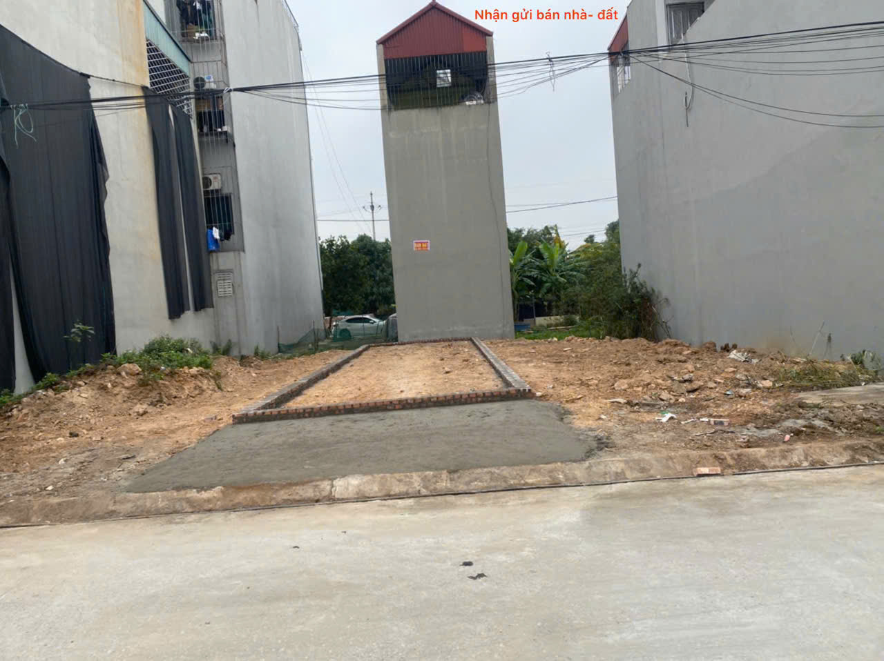 Bán lô đất dịch vụ tổ 5, Quang Minh, Mê Linh. Đường rộng, có vỉa hè, giáp khu công nghiệp. - Ảnh 1