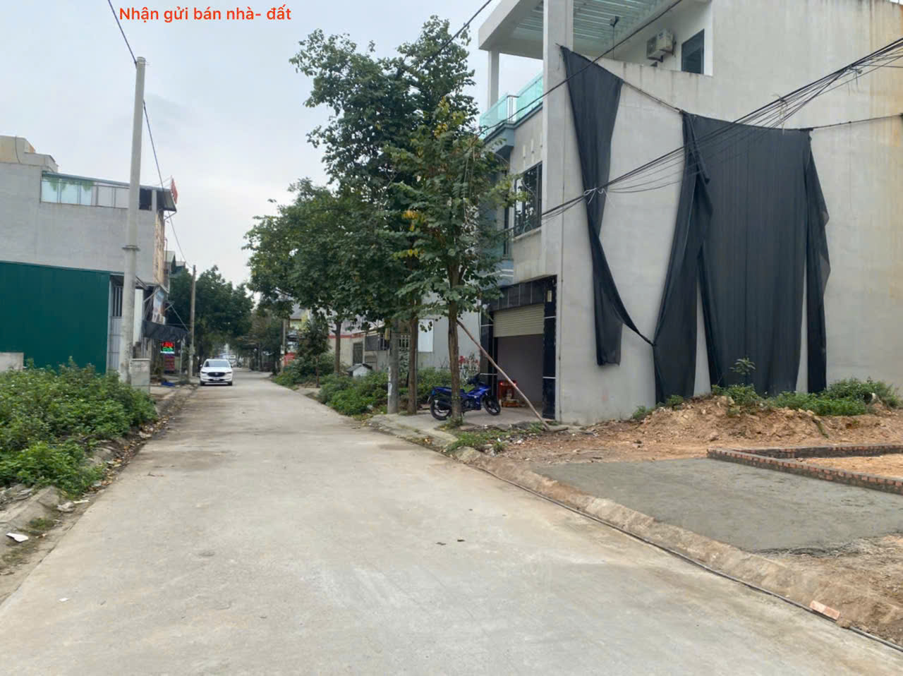 Bán lô đất dịch vụ tổ 5, Quang Minh, Mê Linh. Đường rộng, có vỉa hè, giáp khu công nghiệp. - Ảnh 2