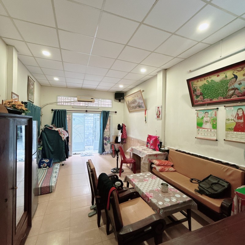 N284- Nhà Bán Quận 3 , Trần Quang Diệu ,  60M2 ,  ngang đẹp 4.3m2 , xây bê tông cốt thép  Giá 6 tỷ - Ảnh chính