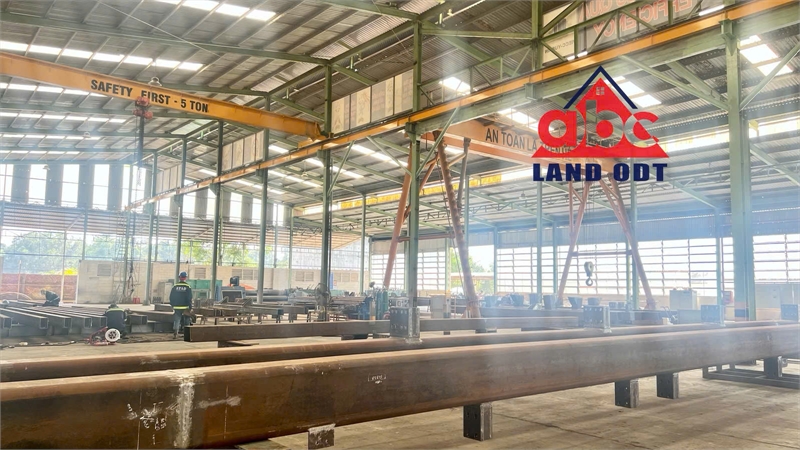 XT035 Sẵn xưởng trống kết cấu khung thép, có sẵn cầu trục hoạt động nhiều ngành nghề - Ảnh chính