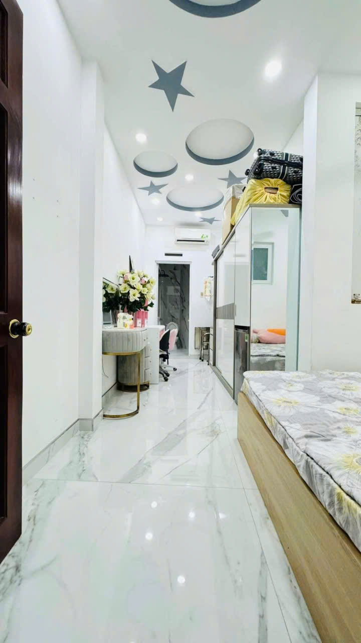 Bán nhà riêng Tùng Thiện Vượng(3.8.17) 4 lầu 6pn wc riêng nhà mới phường 12 quận 8 - Ảnh 2