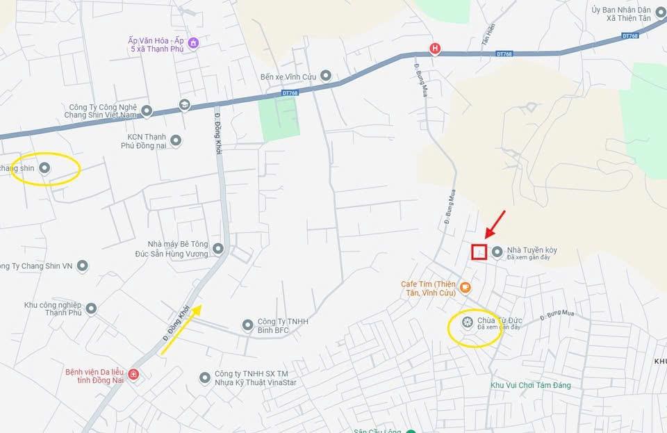 ĐẤT ĐẸP - GIÁ TỐT - Chính Chủ Cần Bán Nhanh Lô Đất Tại Thiện Tân, Vĩnh Cửu, Đồng Nai - Ảnh chính