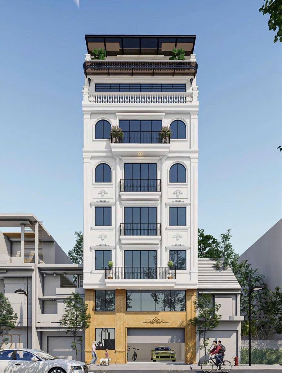 Bán toà nhà VP Nguyễn Chí Thanh - 85m x 7 tầng thang máy, ôtô đỗ cửa, MT 8m - Ảnh chính