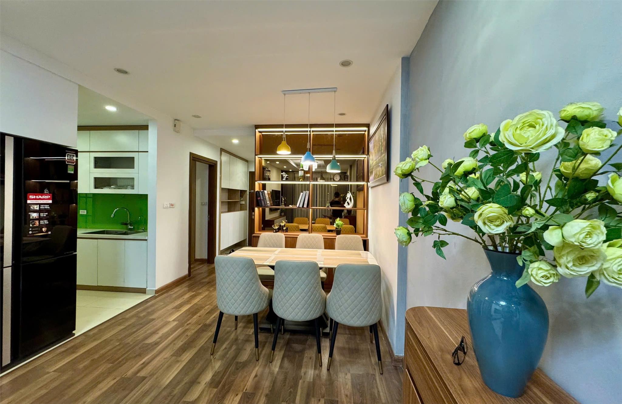 Bán 3 ngủ 2 WC tòa Ruby 4A  Goldmark City, nội thất mới 100% cao cấp nhập khẩu từ EU Đức, Ý - Ảnh 2