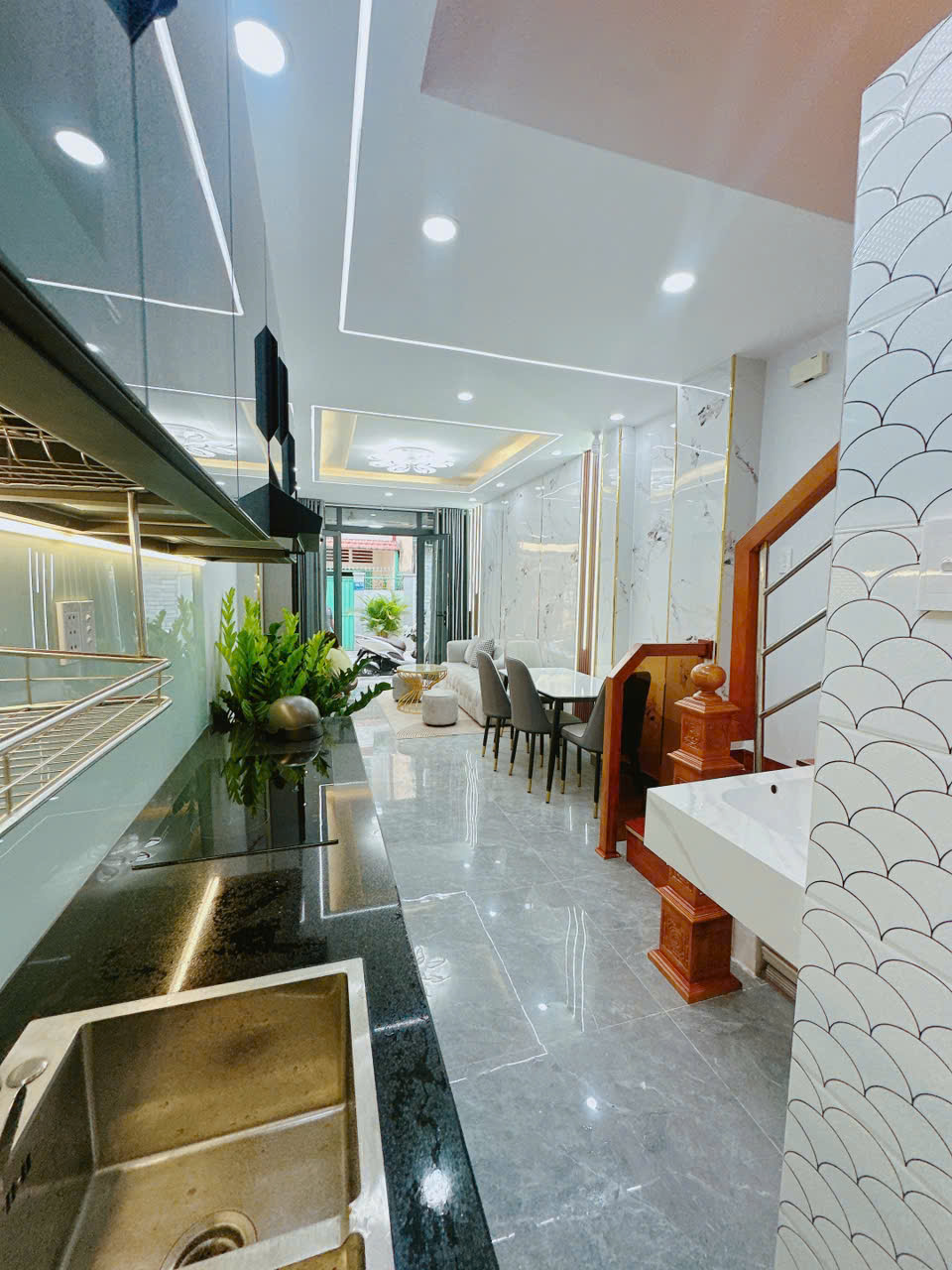 Chính chủ cho thuê 8 tầng  20 phòng chdv 2 MT 56 Trần Quý Khoách, P.Tân Định, Q.1 giá 165 triệu - Ảnh chính