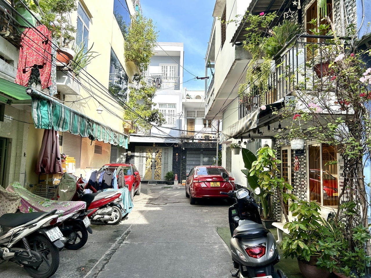 BÁN NHÀ BÁN XE HƠI ĐẬU CỬA- MẶT TIỀN ĐƯỜNG SỐ Q4-- KHU DÂN TRÍ CAO. - Ảnh chính