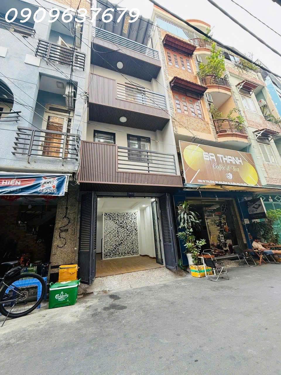 ĐỊA TRUNG TÂM-KẾ Q1,3-HẺM 6M THÔNG-TRƯỜNG SA-PN-4 TẦNG NỞ HẬU -7 TỶ TL - Ảnh chính