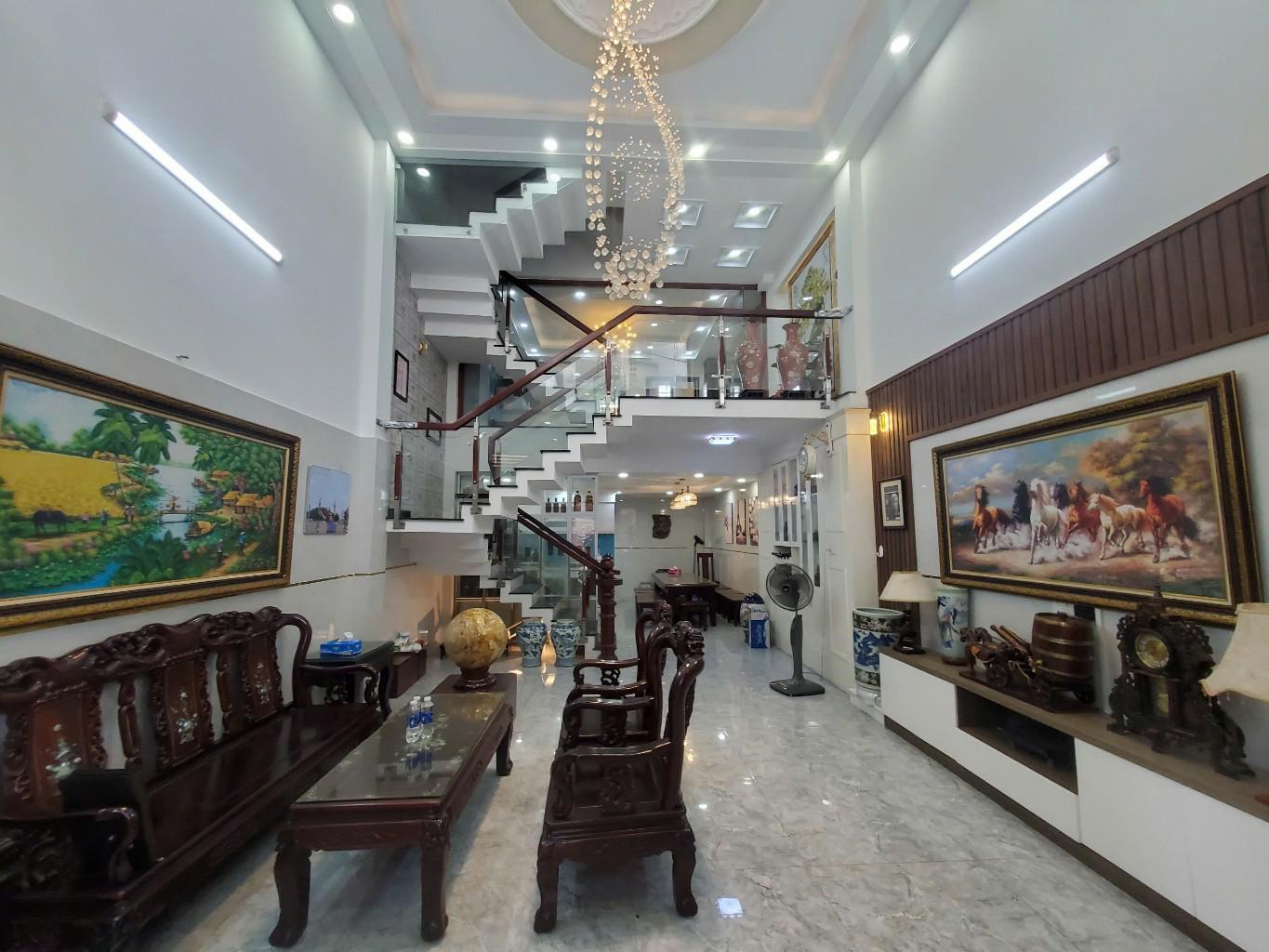 🔥 NHÀ CỰC ĐẸP THỐNG NHẤT GV - GẦN ST LOTTE & KDC CITYLAND - HXH SÁT MT - DT 65M² - 5 TẦNG CHỈ 8.X TỶ - TẶNG NỘI THẤT - Ảnh 1