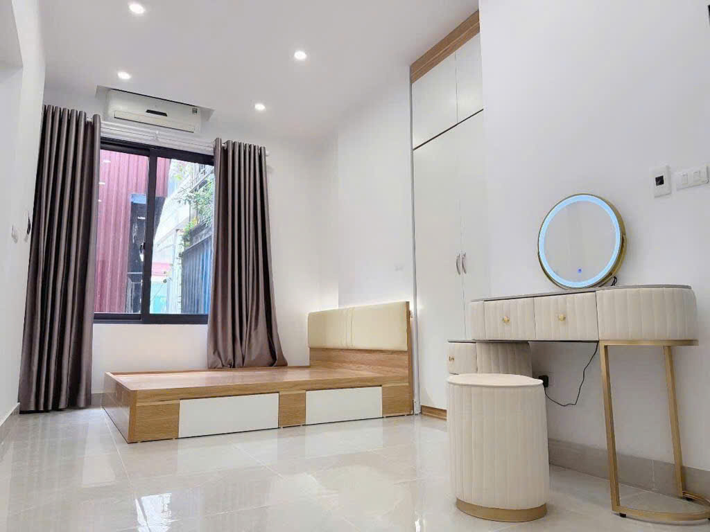 Nhà đẹp Ba Đình xây mới 28m2 x 5 tầng x Đầy đủ nội thấy - Ngõ thoáng - Gần phố. - Ảnh 1