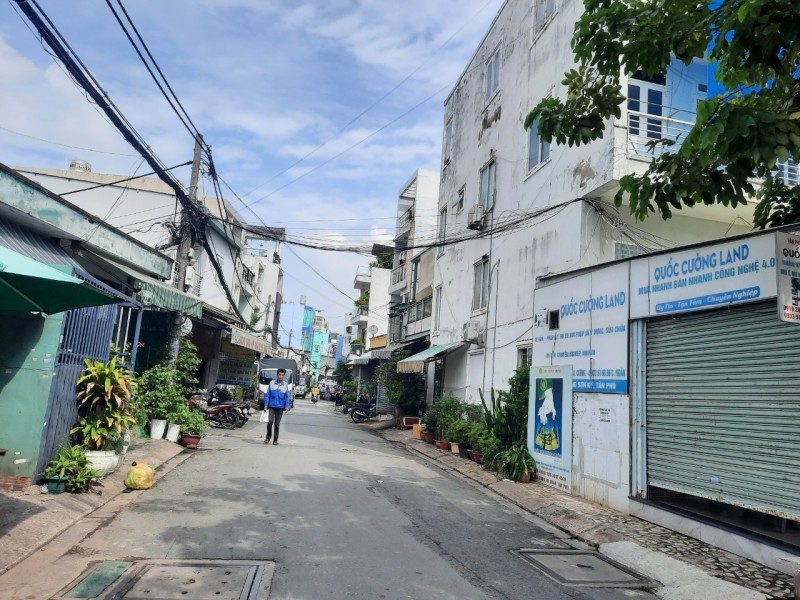 HẺM Ô TÔ TÂN PHÚ ĐỖ CỬA THOẢI MÁI, NGANG 4,2M 3T ST GẦN AEON CHỈ 5 TỶX - Ảnh chính