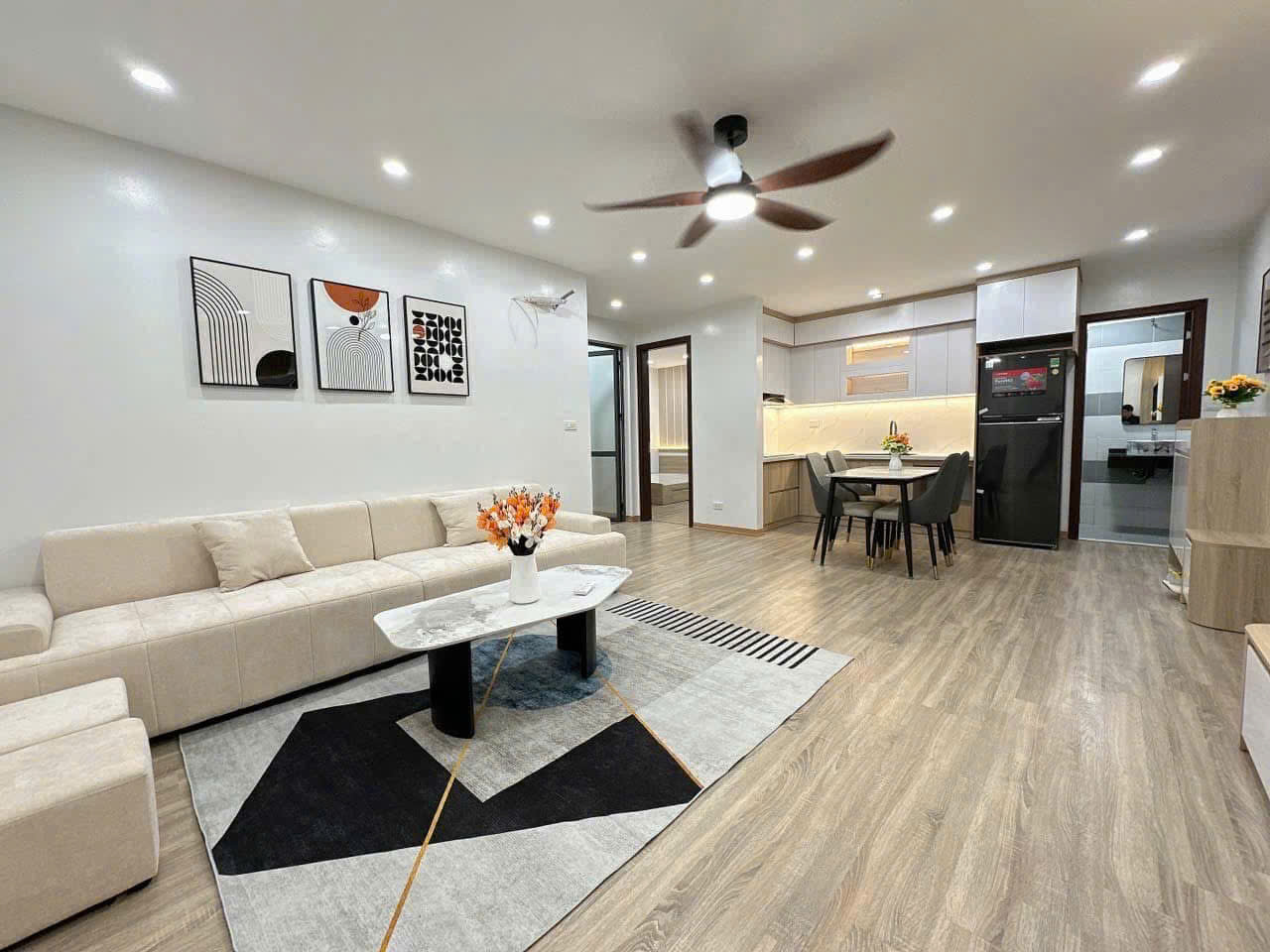 Căn hộ sổ đỏ Rice City Linh Đàm - quận Hoàng Mai - 63m2 * 2 ngủ MỚI ĐẸP- giá chỉ 4.1 Tỷ - Ảnh chính