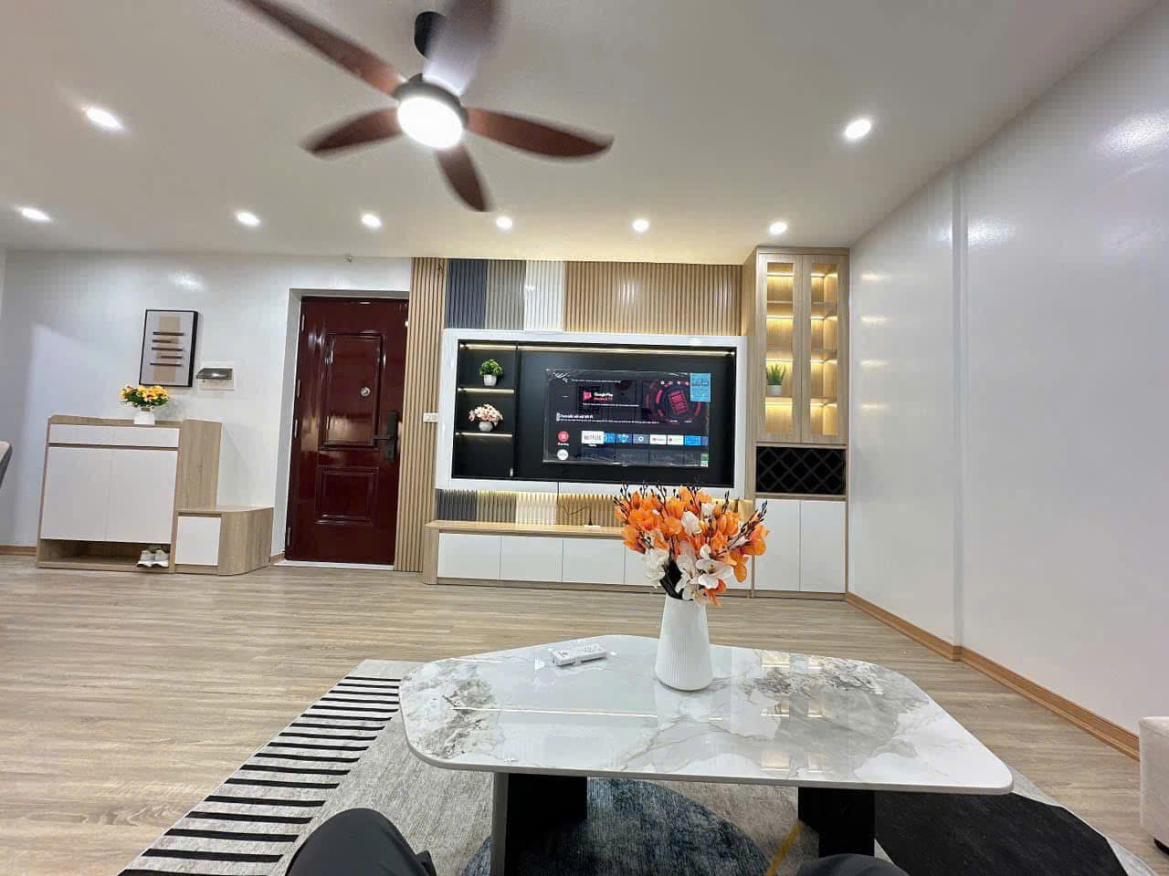 Căn hộ sổ đỏ Rice City Linh Đàm - quận Hoàng Mai - 63m2 * 2 ngủ MỚI ĐẸP- giá chỉ 4.1 Tỷ - Ảnh 2