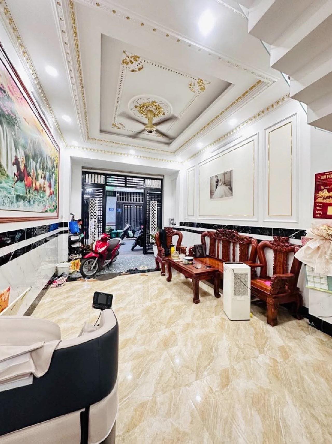 Bán nhà hxh tránh nhau 65m2-3tang Hiệp Thành 2 Q12 , sát ngã 3 Đông Quang , 5 tỷ nhỉnh 0932030061 - Ảnh 3