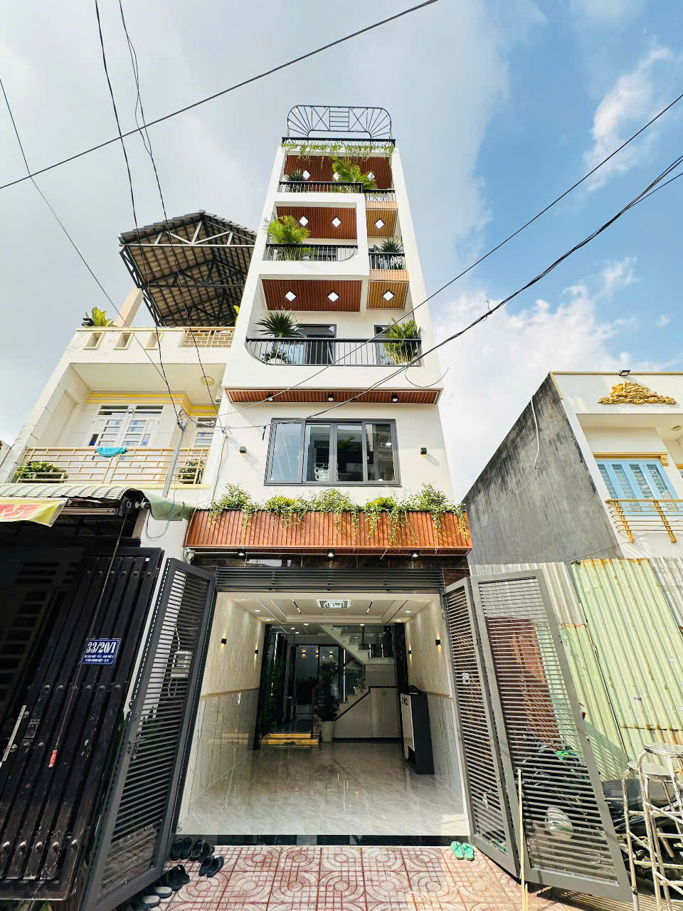 Nhà Phố Xây Mới 5 Tầng (4x20) Hẻm 6m thông Bùi Văn Ngữ, Tân Chánh Hiệp, Q12 - Ảnh chính