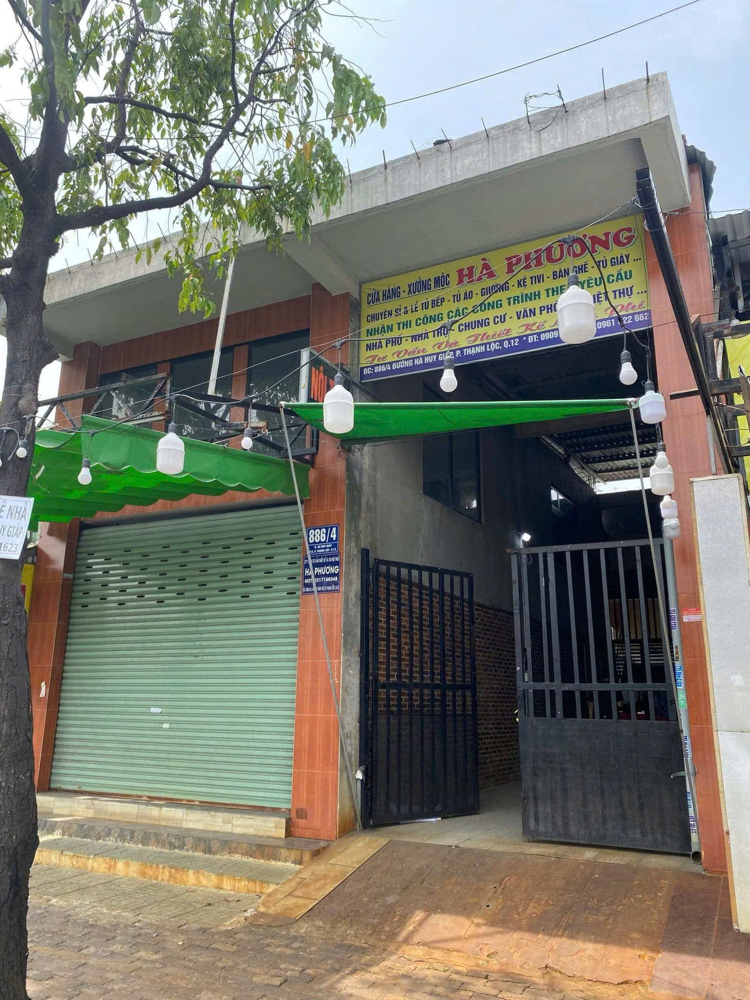 Bán nhà (8x33) Mặt Tiền Đường Hà Huy Giáp, Thạnh Lộc, Quận 12 (Giáp Gò Vấp) - Ảnh 1