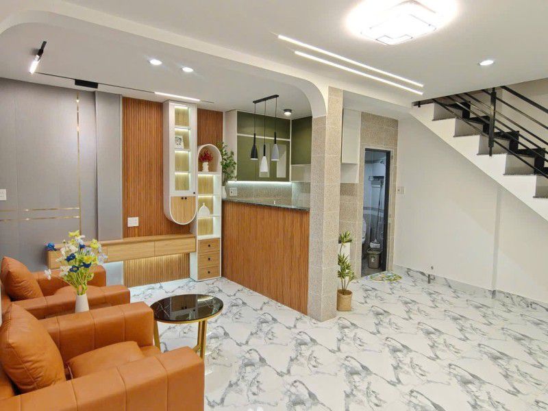 NHÀ MỚI VÀO Ở NGAY - NGUYỄN VĂN ĐẬU BÌNH THẠNH - 36M2 - CÁCH 1 CĂN RA HẺM NHỰA OTO QUAY ĐẦU - CHỈ - Ảnh 3