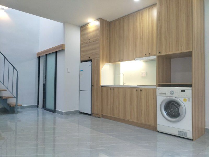 MẶT TIỀN TĂNG BẠC HỔ BÌNH THẠNH - GIÁP  PHAN VĂN TRỊ - 28 M2 (4 X 7)NHÀ MỚI 2 TẦNG VỪA KINH DOANH - - Ảnh 1