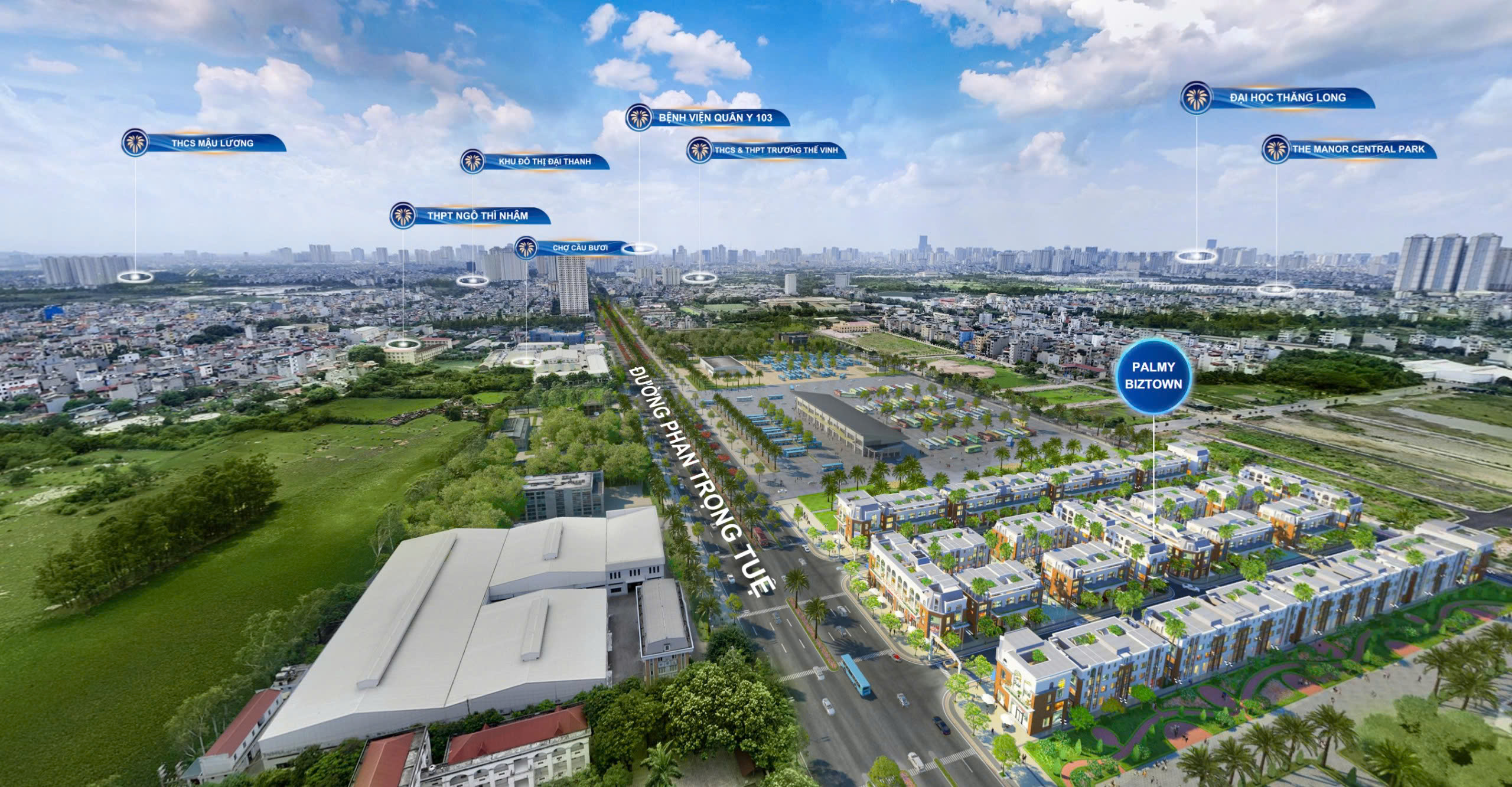 Chính chủ bán liền kề Palmy Biztown – HDB Thanh Trì – 75m² – pháp lý rõ – giá từ 149tr/m² - Ảnh 4