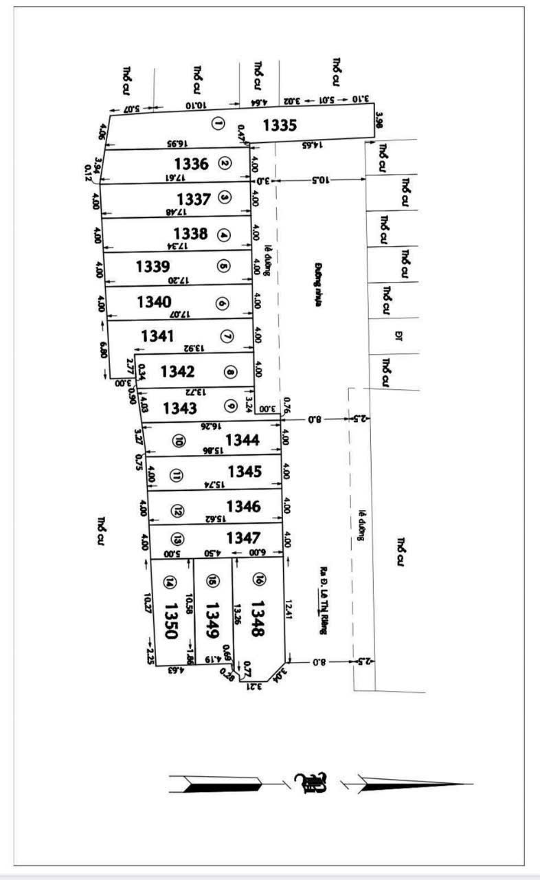 Ra gấp 16 nền đất phân lô liền kề khu phân lô Thới An 16, Quận 12 Giá Ib - Ảnh chính