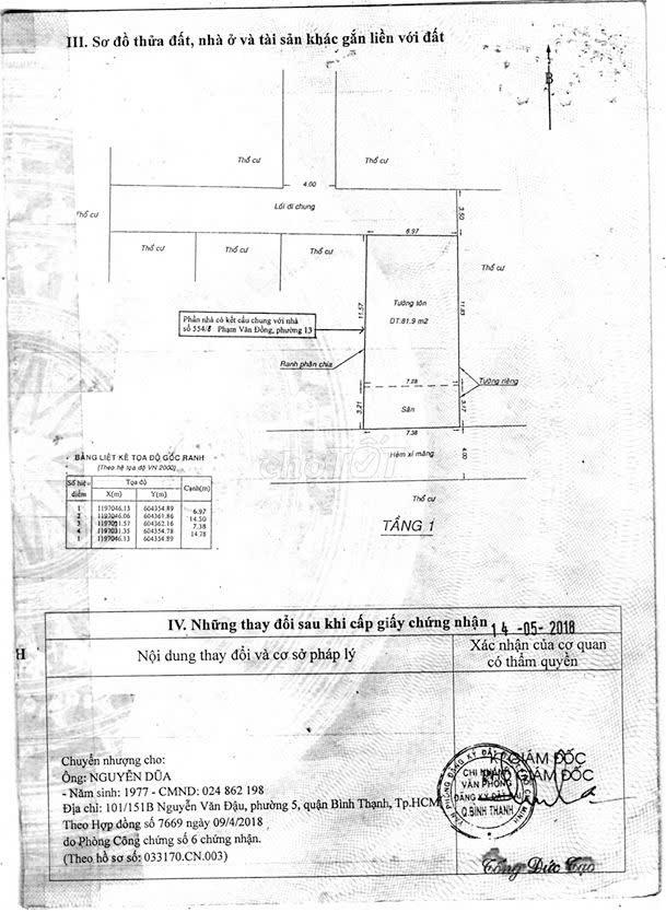HOT !!! NHÀ Chính Chủ - Giá Tốt - Cần Bán Nhà Tại Phường 13. Quận Bình Thạnh, HCM - Ảnh 2