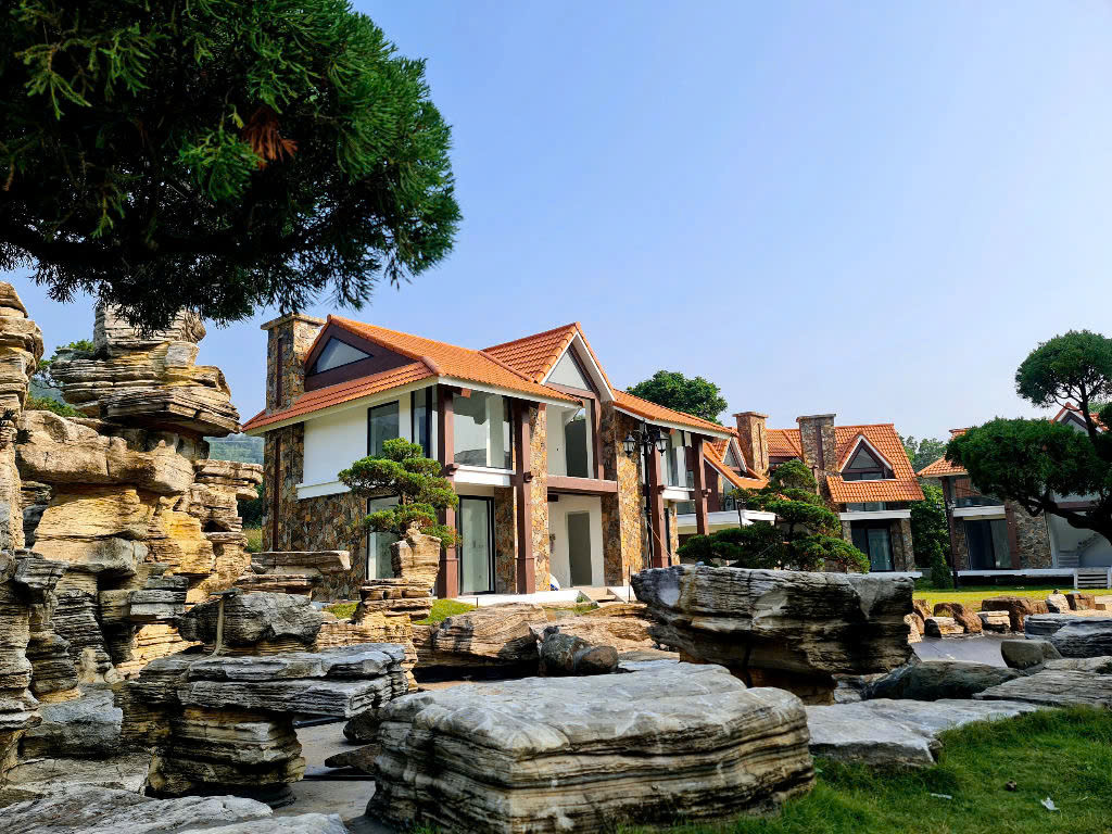 BT The Valley View Suối 420m2 Hà Nội, mt20m,căn góc  tiêu chuẩn Resort - Ảnh chính