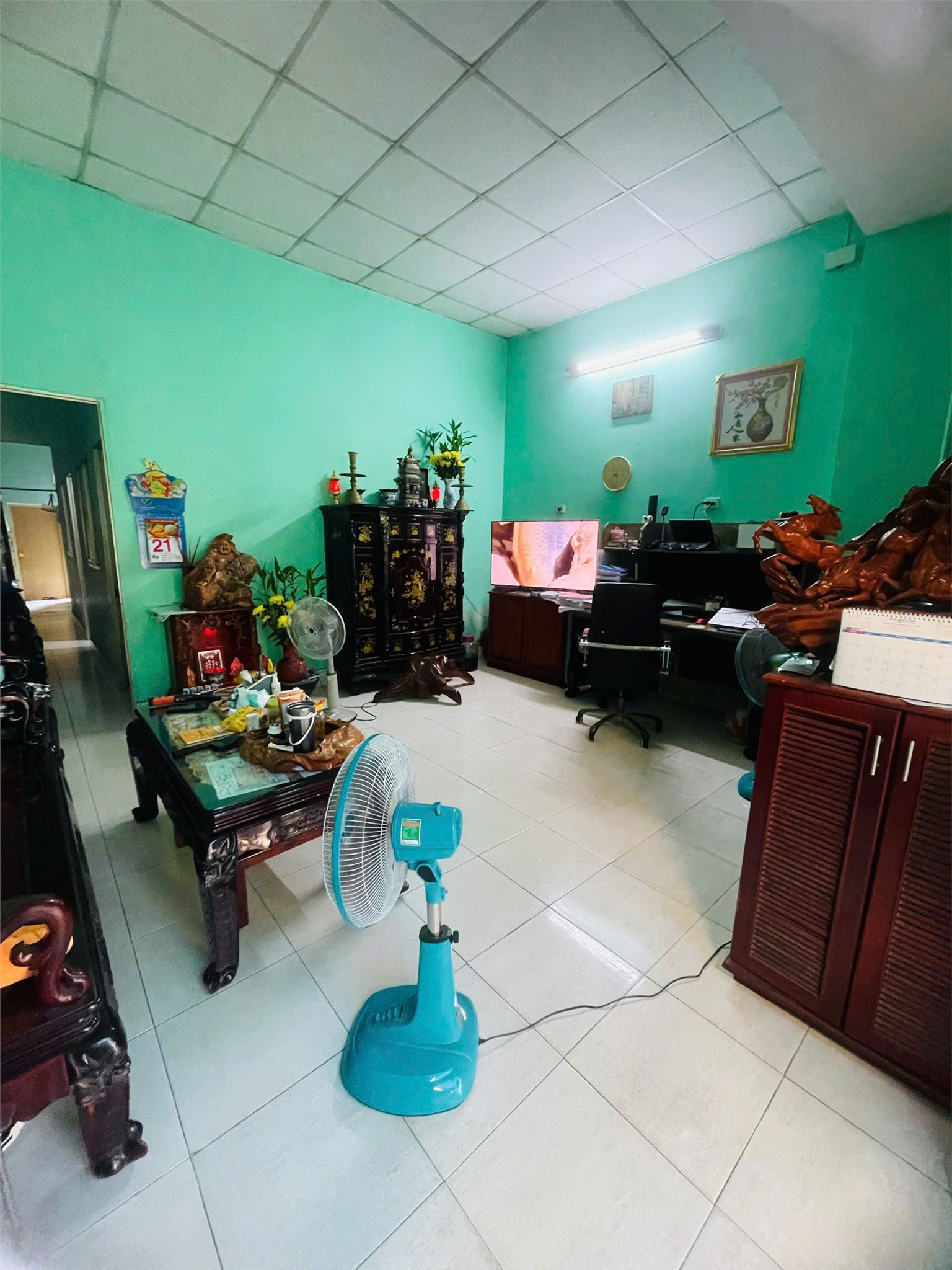BÁN ĐẤT KÈM NHÀ CẤP 4 - NHÀ 2 MẶT TIỀN TRƯỚC VÀ SAU - ĐƯỜNG LINH ĐÔNG - Ảnh 4