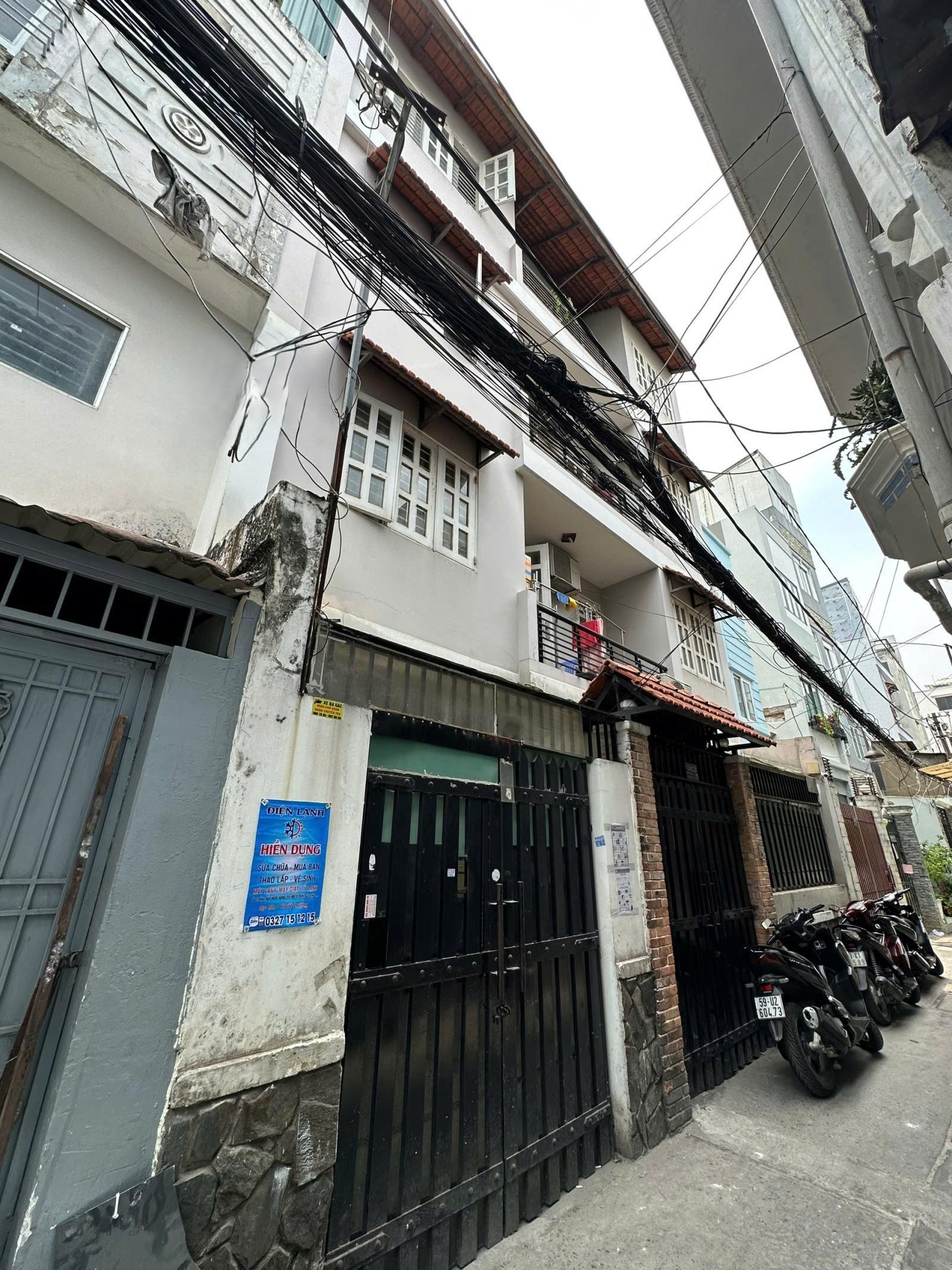 Nhà 4 tầng đường Hòa Hưng, Q10. 6x19m (nở hậu). CN 120m2. HĐT 40tr. Giá 15,8 tỷ - Ảnh chính