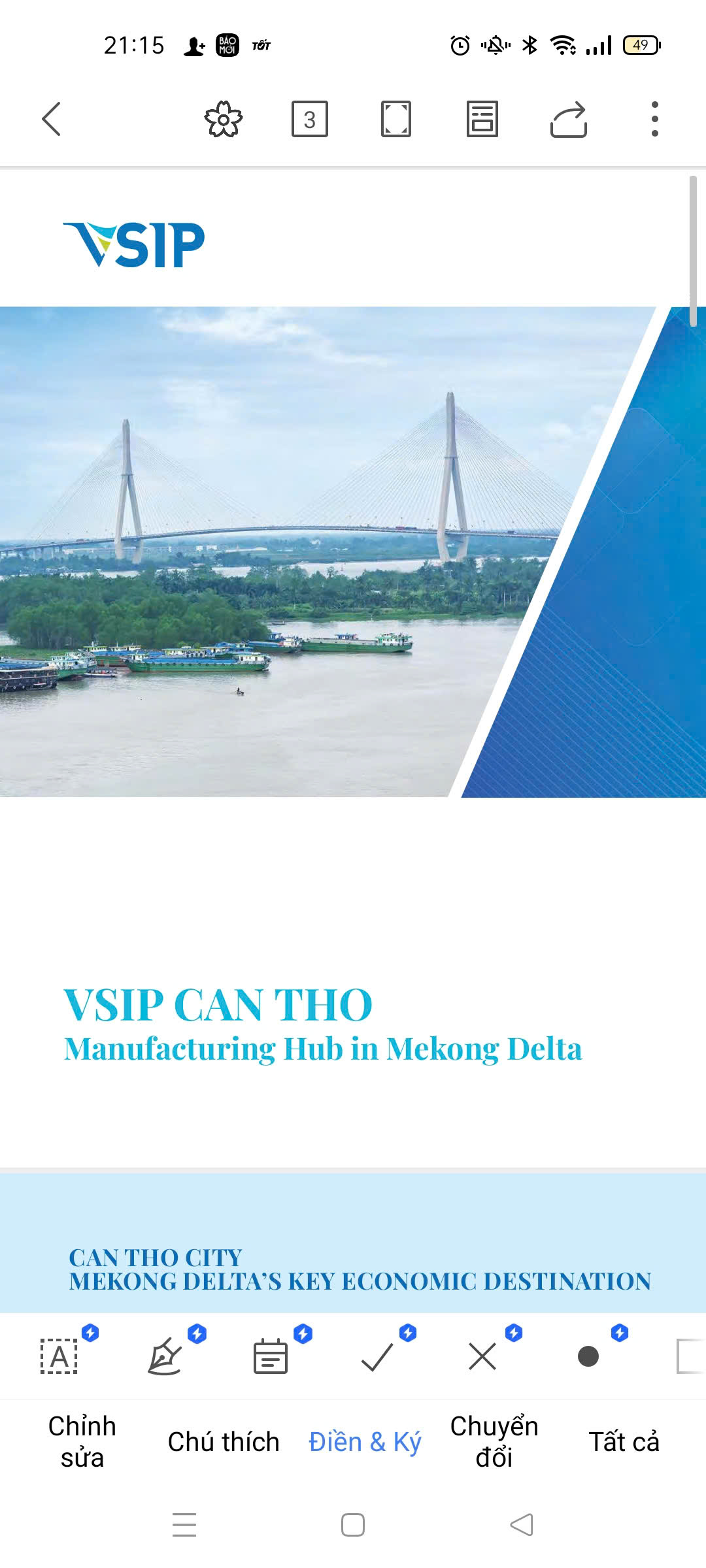 Bán đất KCN VSIP Cần Thơ – Diện tích 5.000m² đến 30ha – Giá 135 USD/m² – VSIP uy tín - Ảnh chính