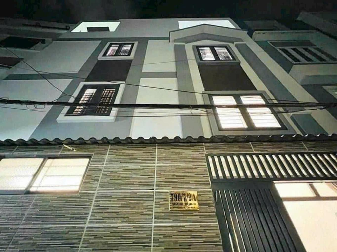 🏠 NHÀ ĐẸP QUANG TRUNG GV - GẦN CA QUẬN & CHỢ HẠNH THÔNG TÂY - DT 45M² - 4 TẦNG NHỈNH 5 TỶ - Ảnh chính