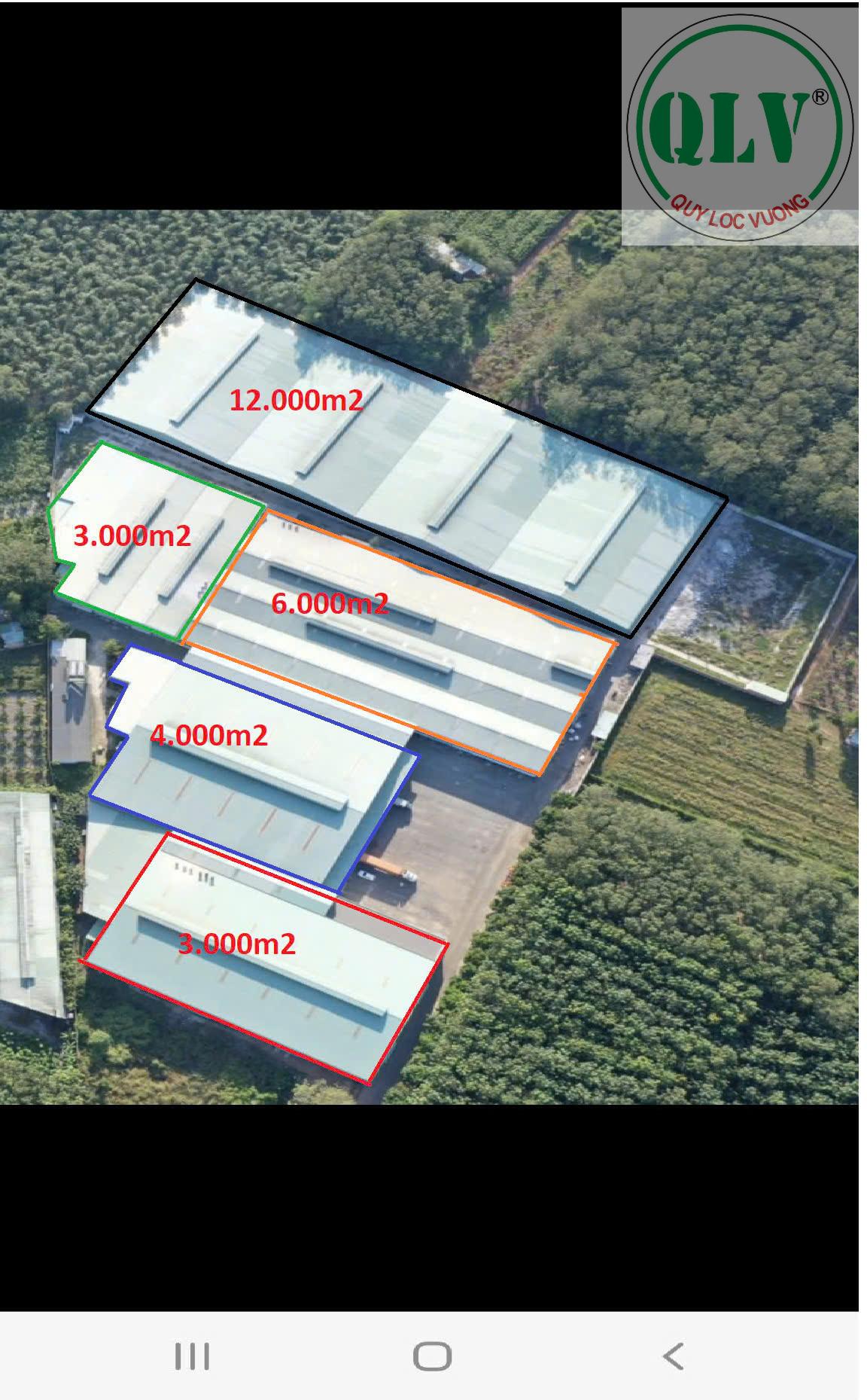 Cho thuê nhà xưởng khuôn viên rộng 53.000m² tại Đồng Xoài Bình Phước – GIÁ CHỈ 2 USD/M² - Ảnh chính