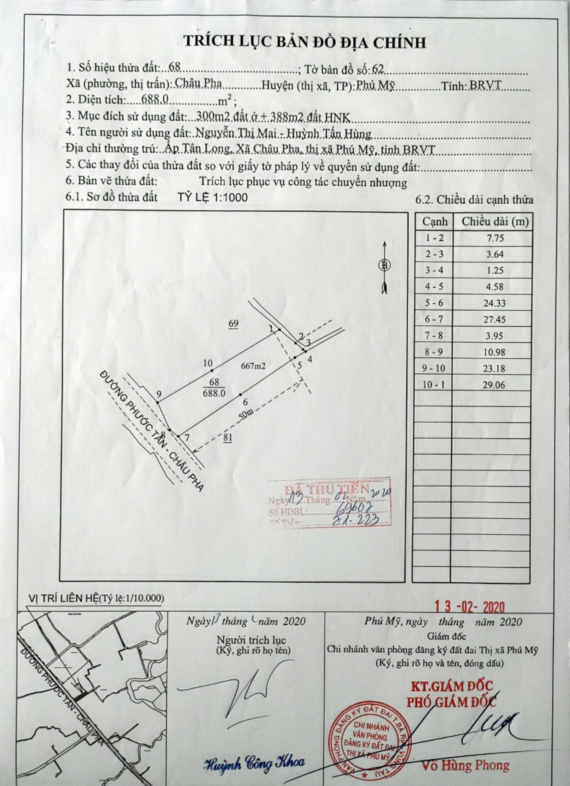 Chính chủ cần tiền bán gấp nhà mặt tiền trục chính đường 995B Châu Pha-Bà Rịa, xã Châu Pha - TP Phú - Ảnh 1