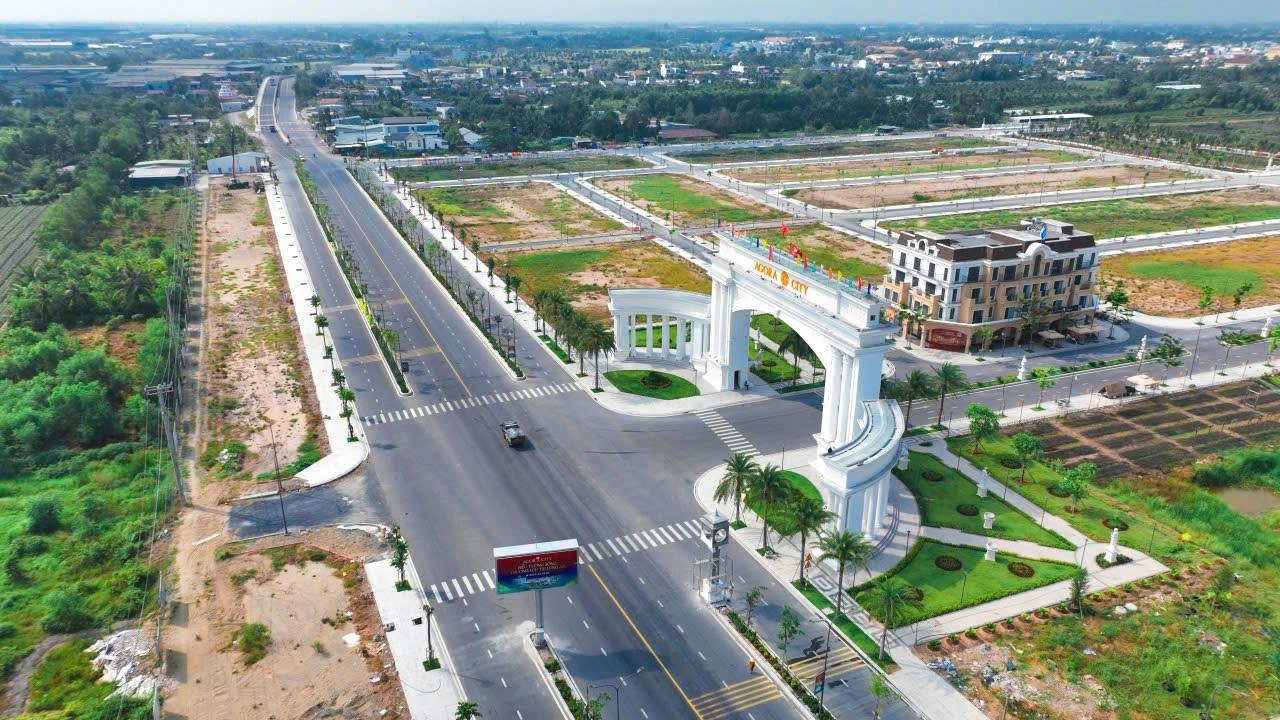 Đất Nền Siêu Đẹp - Giá Tốt Mặt Tiền DT 818 Thị Trấn Thủ Thừa Long An - Ảnh chính