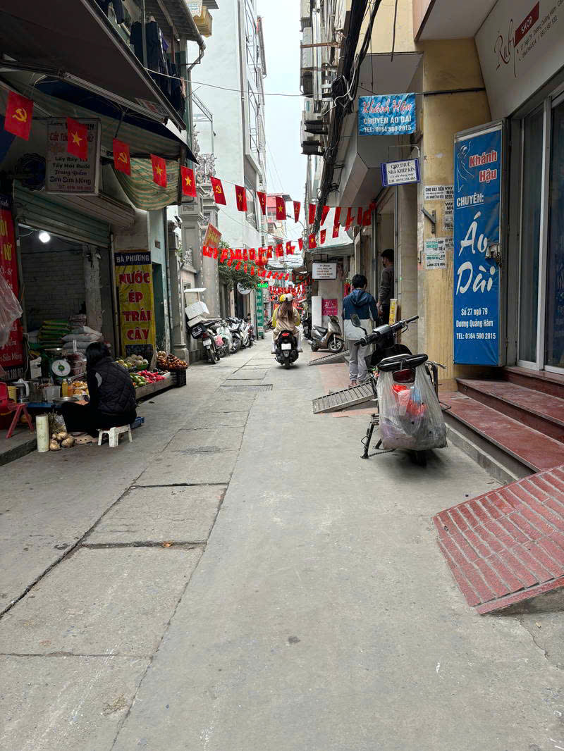 NHÀ MẶT NGÕ 56M2 DƯƠNG QUẢNG HÀM, CẦU GIẤY, HÀ NỘI. ĐƯỜNG Ô TÔ, THÔNG THIÊN CÁC NGẢ, KINH DOANH SẦM - Ảnh chính