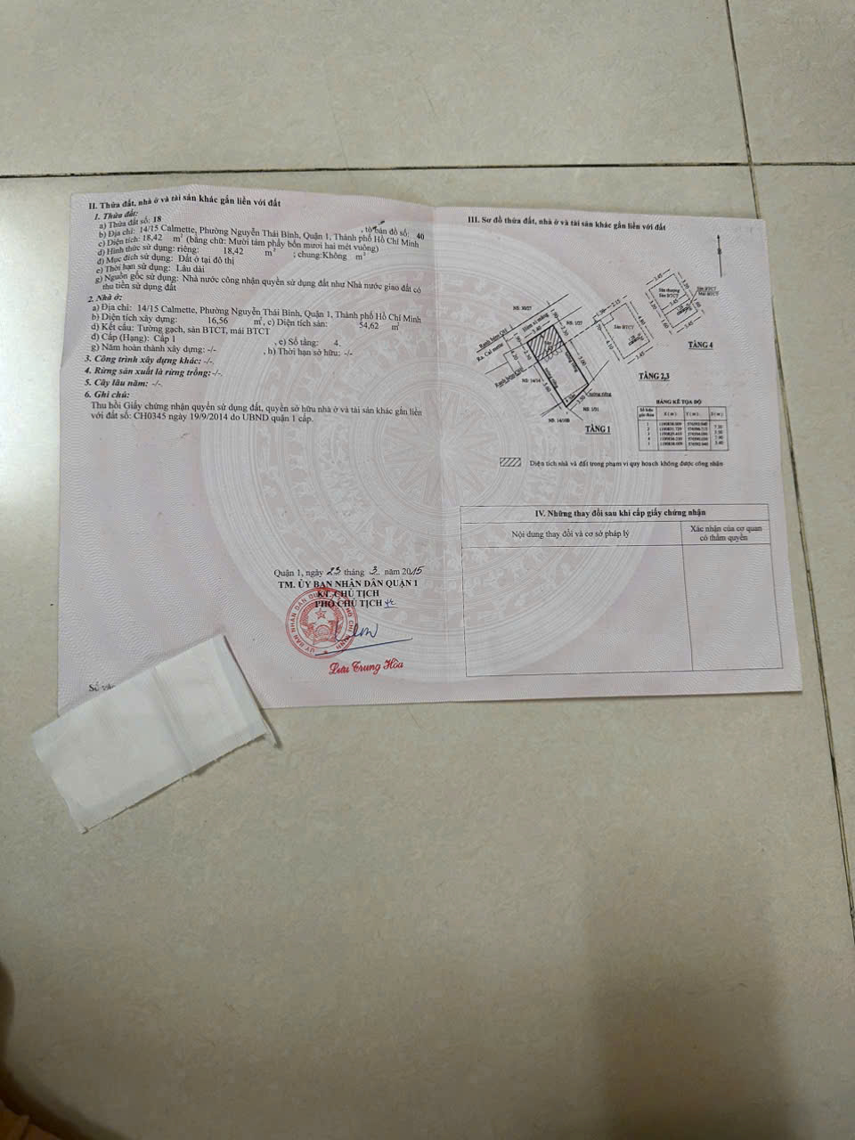 Siêu phẩm 4 lầu quận 1 - Ảnh 2